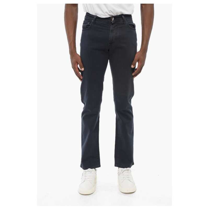 Corneliani ID Ton-sur-ton Embroidered Denims, theFeinheit