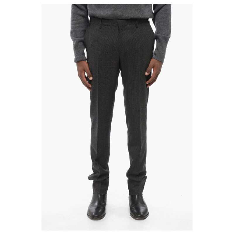Corneliani CC COLLECTION Wool Hopsack REWARD Pants, theFeinheit
