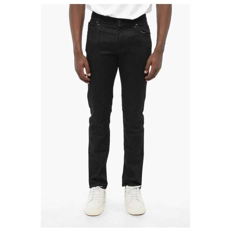 Corneliani Dark Wash Stretch Denim Jeans, theFeinheit