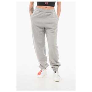 The Attico Fleeced Cotton PENNY Sweatpants with Cuffs