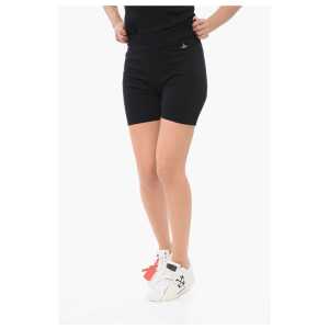 Vivienne Westwood Knitted BEA Shorts with Embroidered Logo