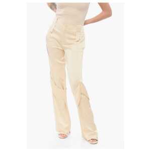 Blumarine Satin Cargo Pants