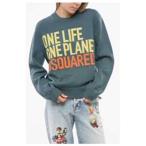 Dsquared² OLOP Jacquard Wool Pullover