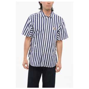 Junya Watanabe JW X CARHARTT Awning Striped Cotton Shirt
