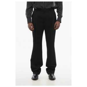 Saint Laurent Double-pleated Wool 4-Pocketed Pants
