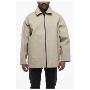 Fear Of God Zip-up Monochrome Nylon Windbreaker