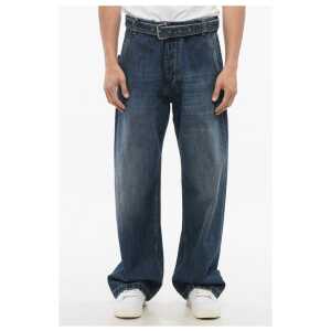 Bottega Veneta Mid Washed Denims with Belt 26cm