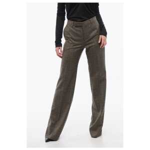 Celine Wool Houndstooth Pants