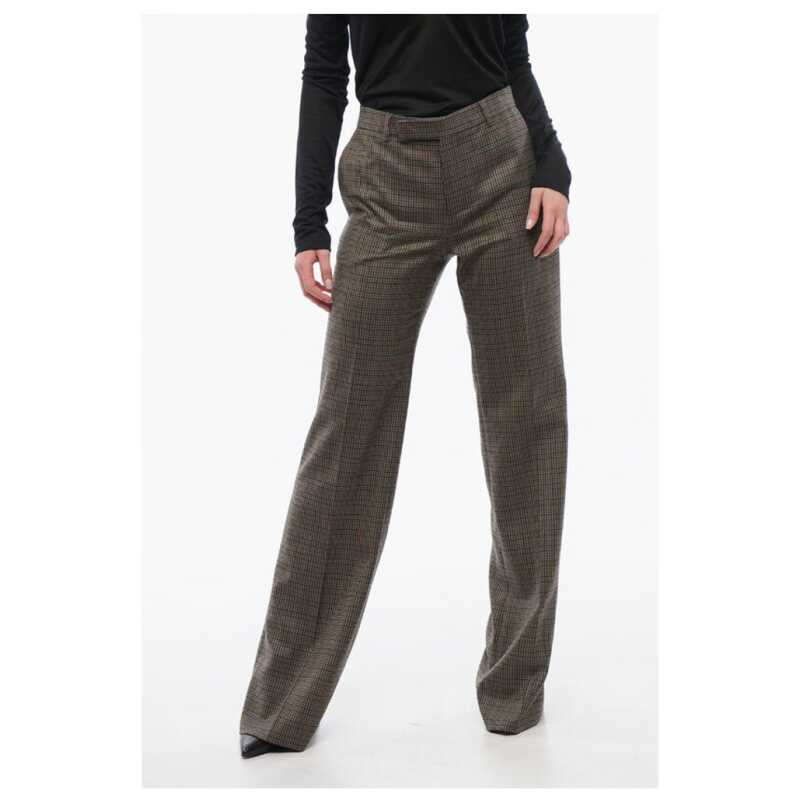 Celine Wool Houndstooth Pants, theFeinheit