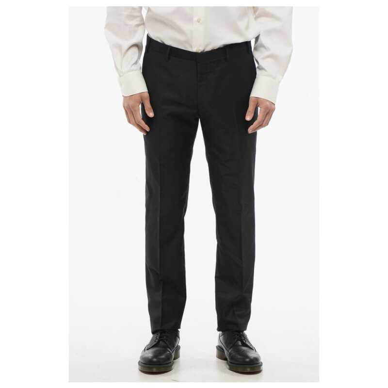 Corneliani CC COLLECTION Rip Stop Checked Wool and Silk CERIM.RESET Pan, theFeinheit