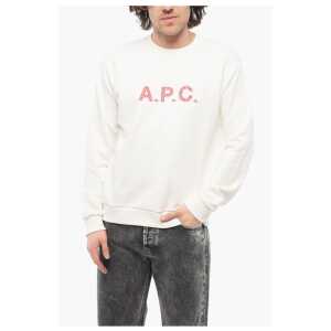 A.P.C. Brushed Cotton TIMOTHY Crew-neck Sweatshirt with Contrasting