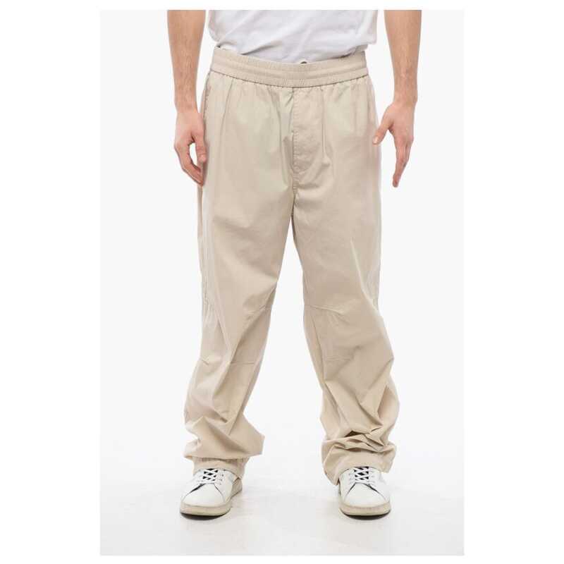 Burberry Cotton Blend Pants with Drawstringed Ankle, theFeinheit