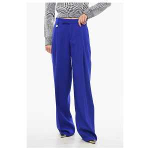 Burberry Pleated Wide-leg Pants