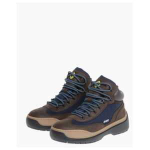 Dior Leather HIKING Booties with Canvas Inserts