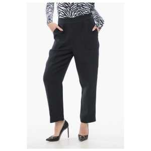 Dior 3-Pocketed Cropped Fit Wool Blend Pants