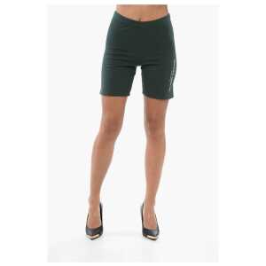 Sporty & Rich Cotton Shorts with Side Logo