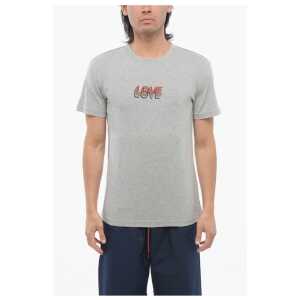 Viktor & Rolf Crew Neck LOVE T-Shirt with Embroidery