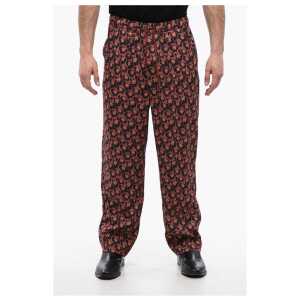 Viktor & Rolf Floral Patterned Pajama Pants with Drawstring