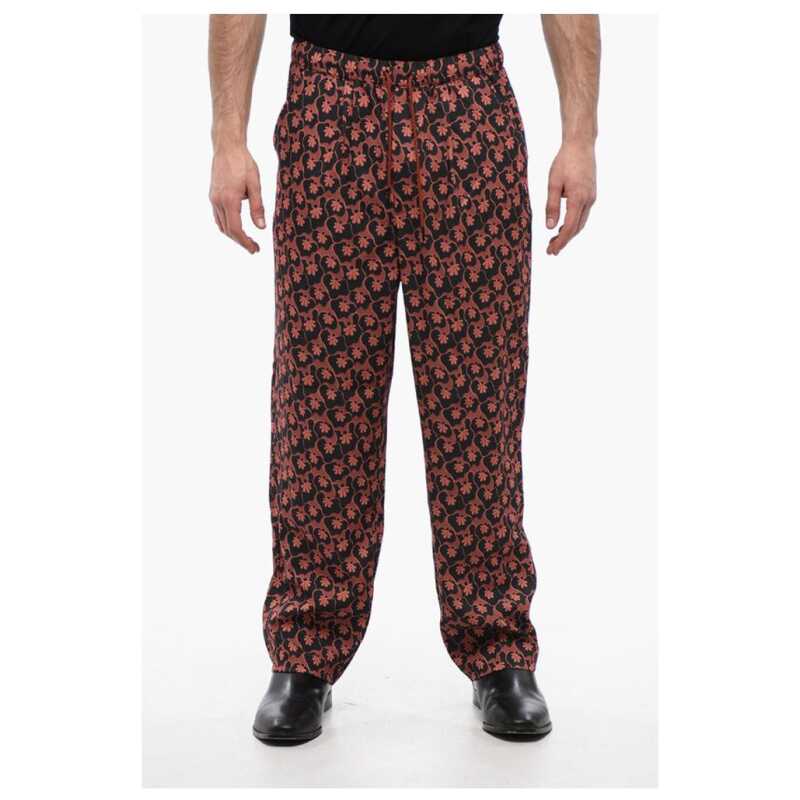 Viktor &amp; Rolf Floral Patterned Pajama Pants with Drawstring, theFeinheit