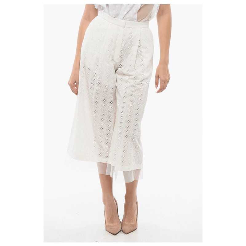 Viktor &amp; Rolf Pleated Sangallo NICE &amp; BREEZY HIgh-Waisted Pants, theFeinheit