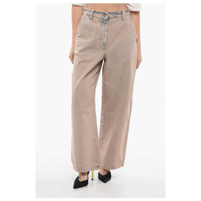 Palm Angels Bi Colore OVERDYE Wide Fit Jeans, theFeinheit