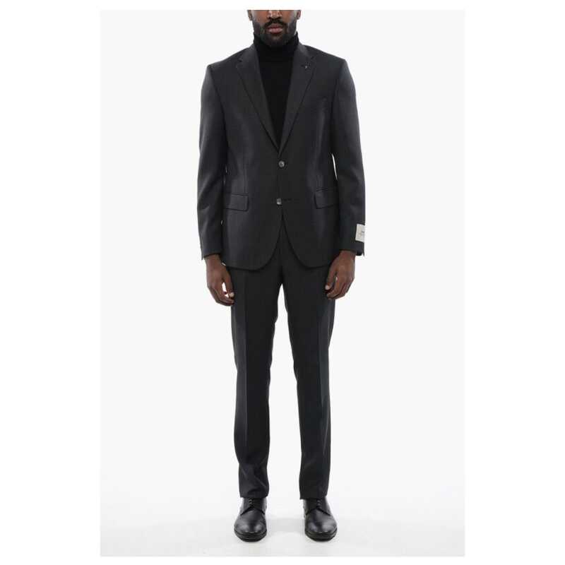 Corneliani CC COLLECTION Single-breasted RIGHT Suit with Flap Pockets, theFeinheit