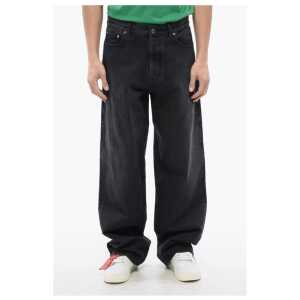 Off-White Faded Effect Loose-Fit Jeans 25cm