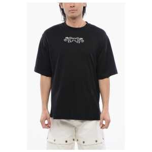Off-White Skate-Fit TATTOO BANDANA Embroidered T-shirt