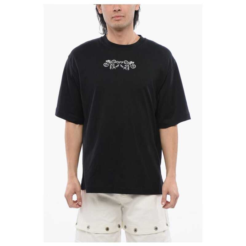 Off-White Skate-Fit TATTOO BANDANA Embroidered T-shirt, theFeinheit