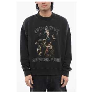 Off-White Printed MARY SKATE Crew-neck Sweatshirt