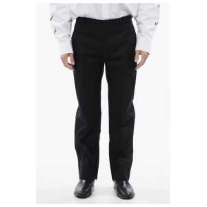 Off-White Slim Fit Cotton Pants