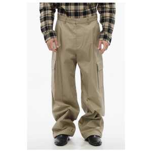 Off-White HIgh Waisted Cargo Pants