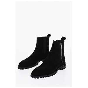 Off-White Suede COMBAT Booties