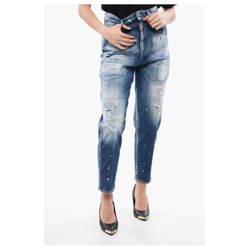 Dsquared² Distress Detailed 80&#8217;S Fit Delavè Denims 14cm, theFeinheit
