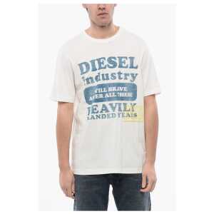 Diesel RED TAG Printed Soft Jersey T-JUST-N9 Crew-neck T-Shirt