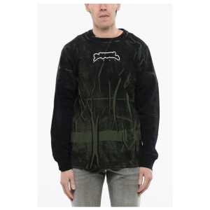 Diesel RED TAG Long Sleeves Cotton T-JUST-LS-D Crew-neck T-shirt