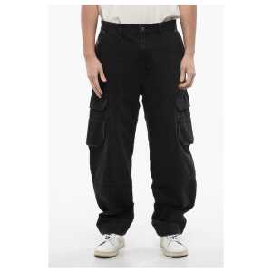Diesel Wide Leg D-FISH Cargo Jeans 23cm L32