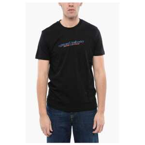 Diesel Cotton T-DIEGOR NEW INDUSTRIES Crew-neck T-shirt with Emboss