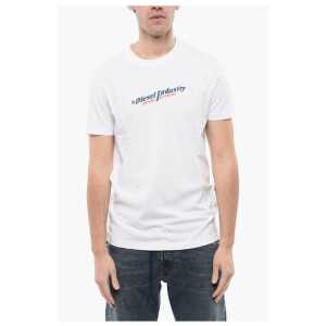 Diesel Solid Color T-DIEGOR NEW INDUSTRIES Crew-neck T-Shirt