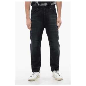 Diesel Solid Color 2040 D-AMAGE Jogg Jeans with Drawstring Waist 18