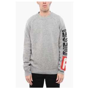 Diesel RED TAG Wool K-SARIA Crew-neck Sweater with Embossed Logo