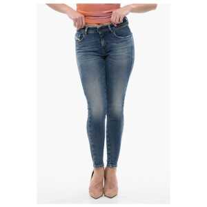 Diesel Mid Waist 2017 SLANDY Super Skinny Fit Jeans 12cm L30