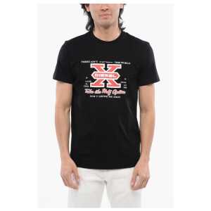 Diesel Front Printed T-DIEGOR-K48 Crew-neck T-Shirt