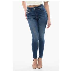 Diesel High Waisted Stretch Denim SLANDY Jeans 11cm L.32