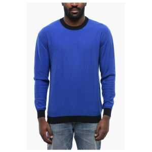 Woolrich Cotton COLOR BLOCK Crewneck Sweater
