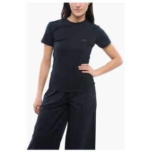 Woolrich Crew Neck Monochrome Cotton T-Shirt