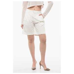 Woolrich Double Pleated Stretch Shorts