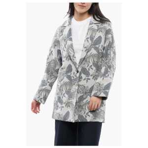 Woolrich Jacquard Motif FLORAL Coat