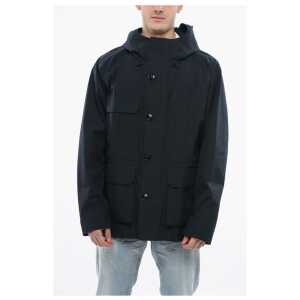 Woolrich Utility MOUNTAIN Raincoat With Drawstrings