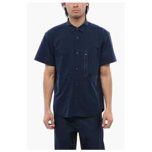 Woolrich Short Sleeved 4AWAY TREK Shirt With Breast Pocket